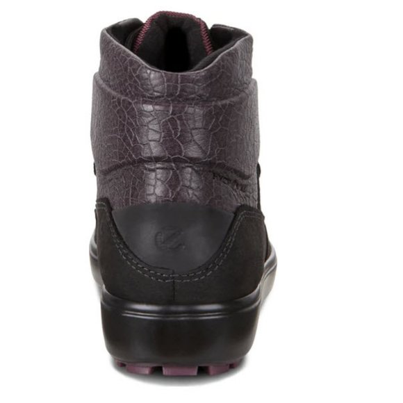 ECCO Soft Tred GTX Sneakers - Women's - Size 9/E40 Black Fig - new in box - Picture 2 of 8